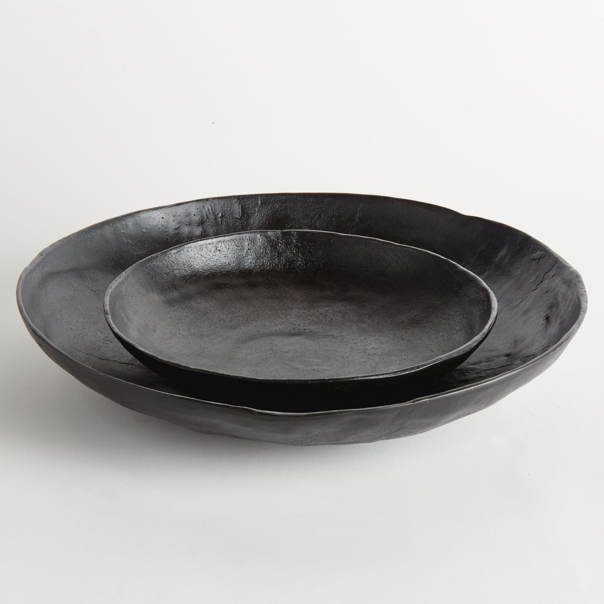 Napa Black ASHWIN DECORATIVE BOWLS, SET OF 2
