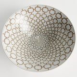 Napa Brown and white PROVINCE LINK DECORATIVE BOWL