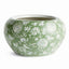 Napa Green and white IMPERIAL LOTUS PLANTER LARGE