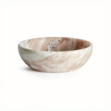 Napa Brown/white marble JOSEPHINE BOWL