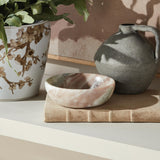 Napa Brown/white marble JOSEPHINE BOWL