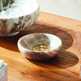 Napa Brown/white marble JOSEPHINE BOWL