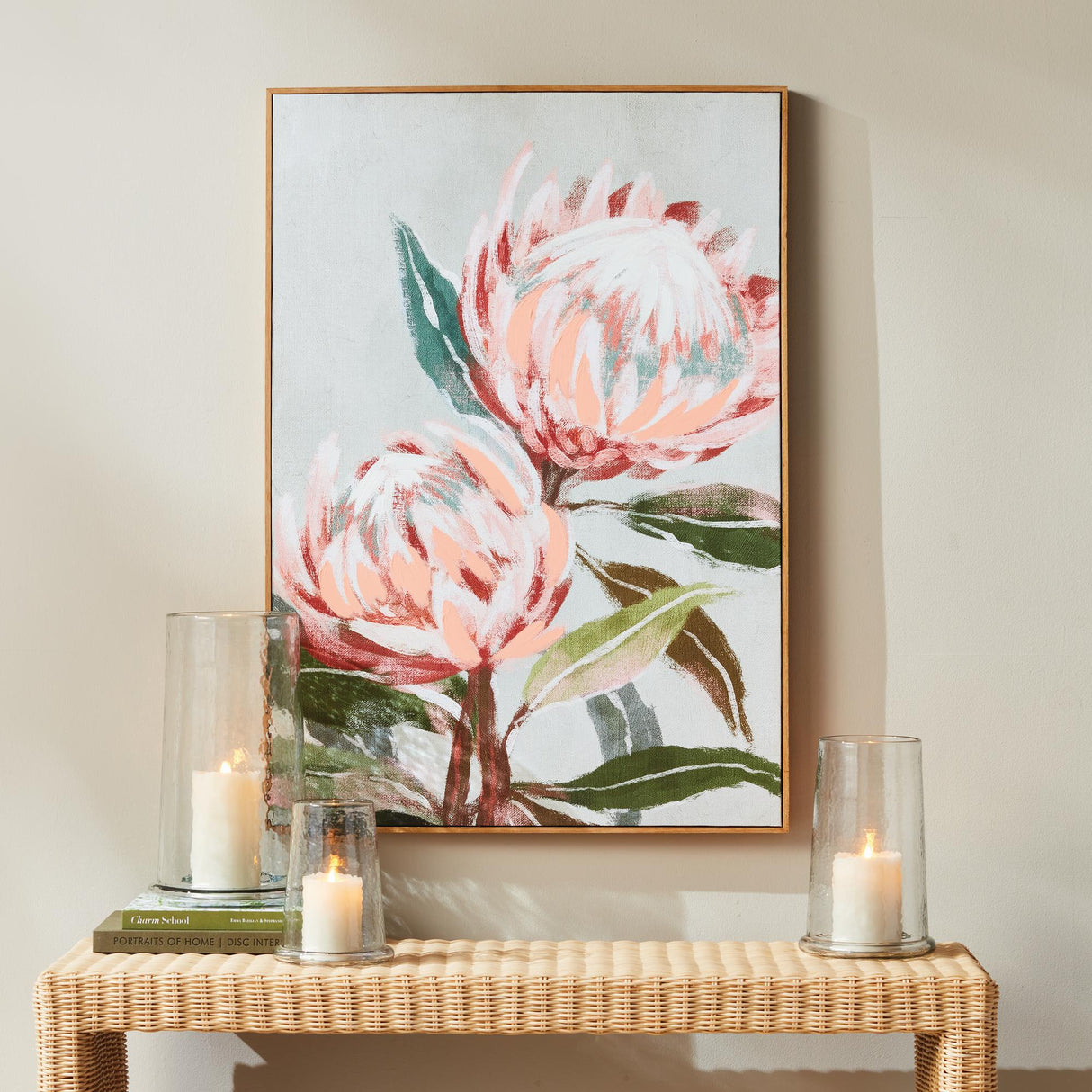 Napa Pink KING PROTEA GICLEE