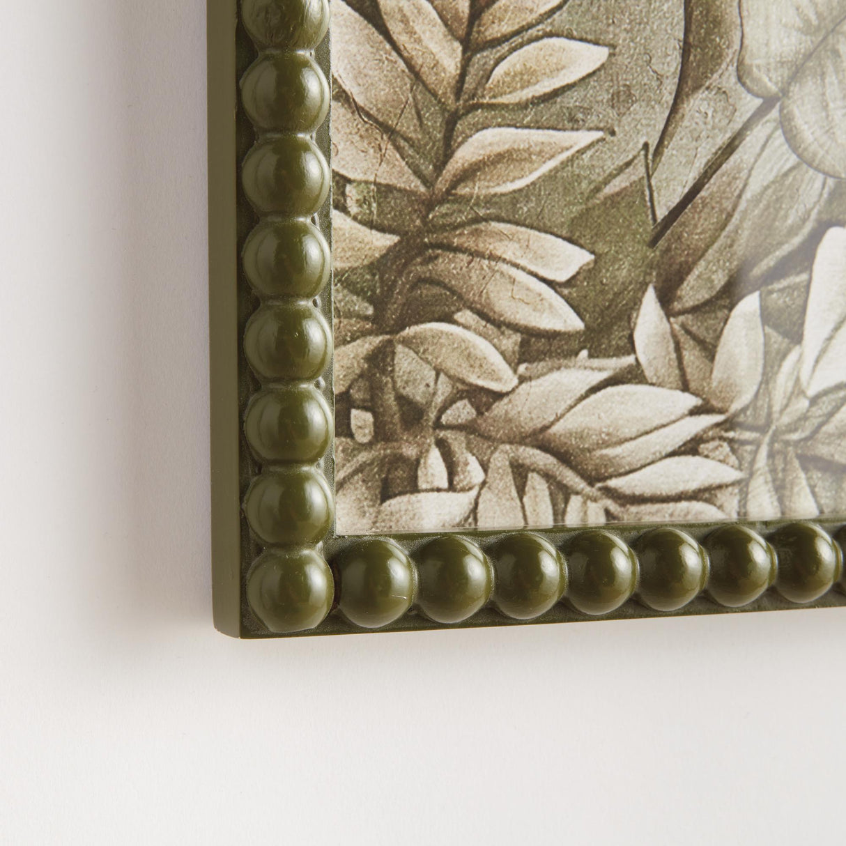 Napa Brown/green TROPICAL PARROT PRINTS, SET OF 2