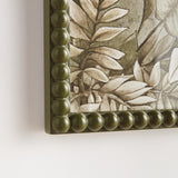 Napa Brown/green TROPICAL PARROT PRINTS, SET OF 2