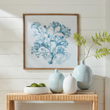 Napa Blue TRANSLUCENT CORAL PRINT