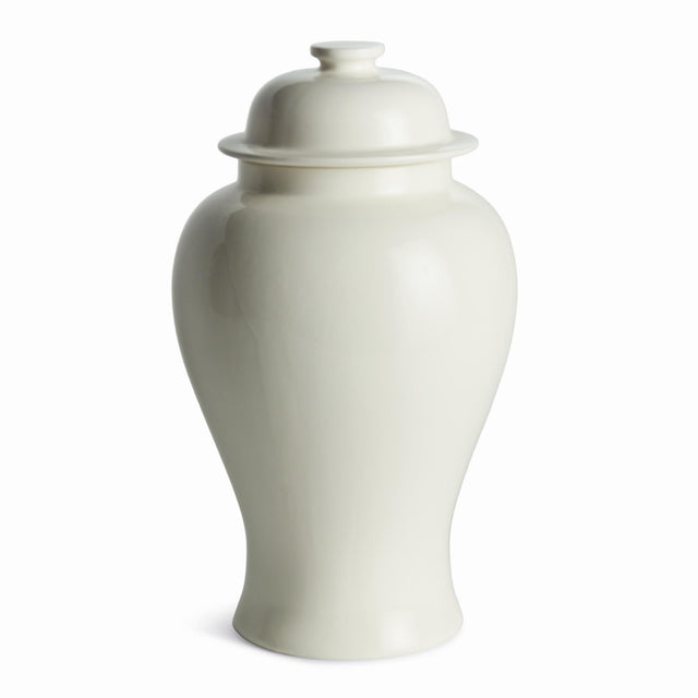 Napa White KOA LIDDED GINGER JAR LARGE