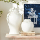 Napa White KOA LIDDED GINGER JAR LARGE