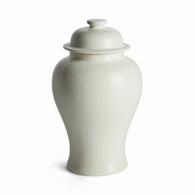 Napa White KOA LIDDED GINGER JAR SMALL