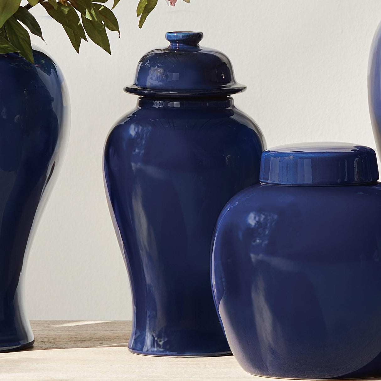 Napa Navy KOA LIDDED MINI GINGER JAR LARGE