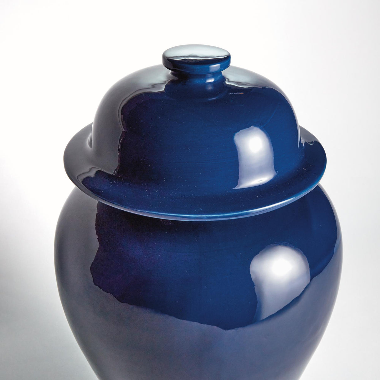 Napa Navy KOA WIDE LIDDED GINGER JAR LARGE