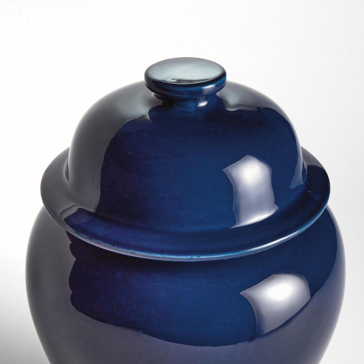 Napa Navy KOA WIDE LIDDED GINGER JAR SMALL