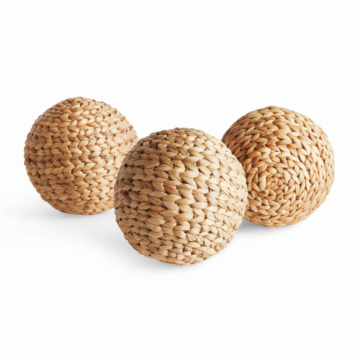 Napa Natural JACE WATER HYACINTH ORBS 6.5", SET OF 3