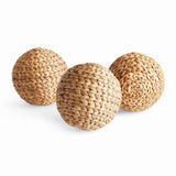 Napa Natural JACE WATER HYACINTH ORBS 6.5", SET OF 3