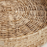 Napa Natural JULIET ABACA ROUND TRAYS, SET OF 2