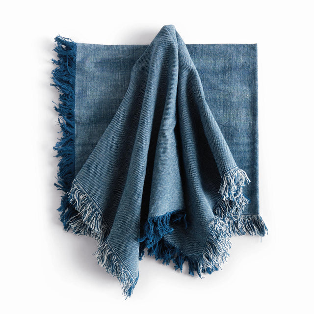 Napa Dark blue AURA DINNER NAPKINS, SET OF 4