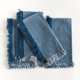 Napa Dark blue AURA DINNER NAPKINS, SET OF 4