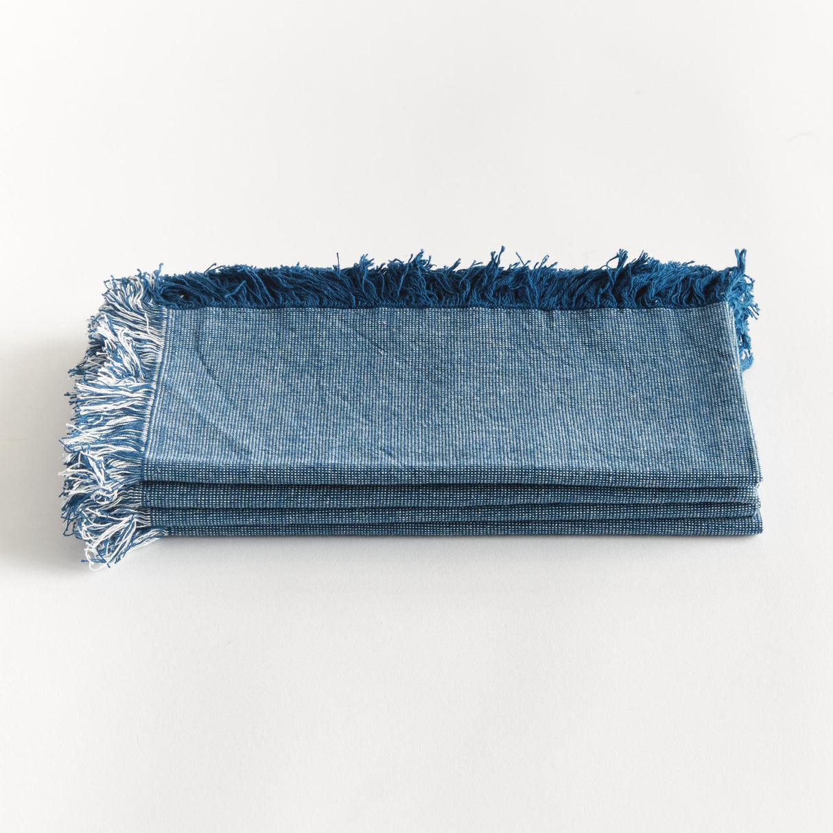 Napa Dark blue AURA DINNER NAPKINS, SET OF 4