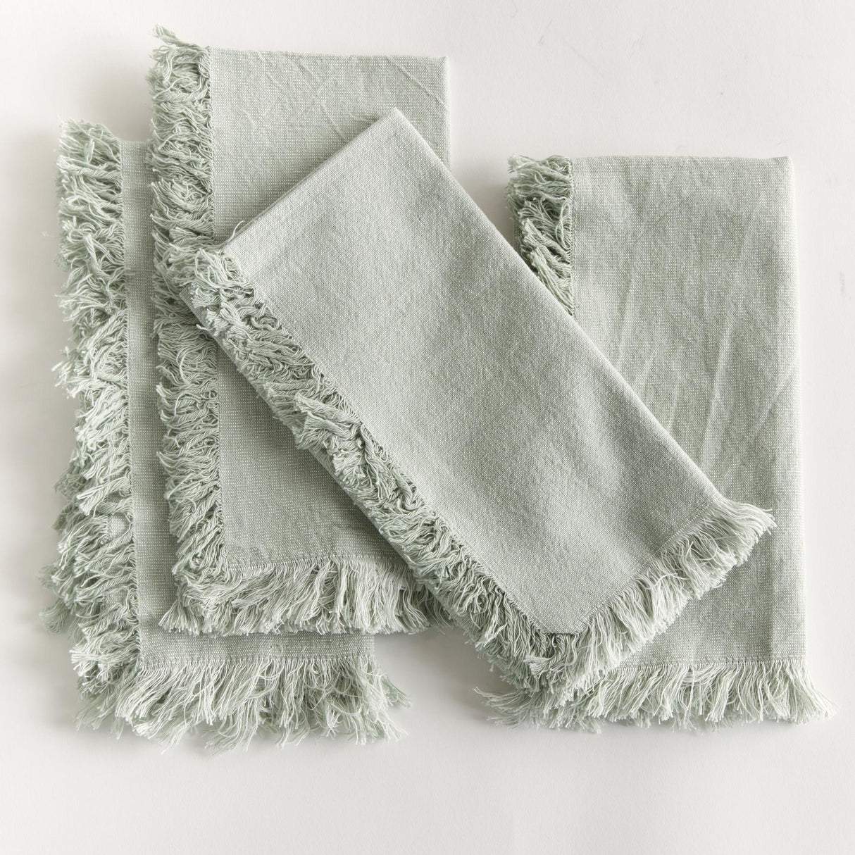 Napa Green AURA DINNER NAPKINS, SET OF 4