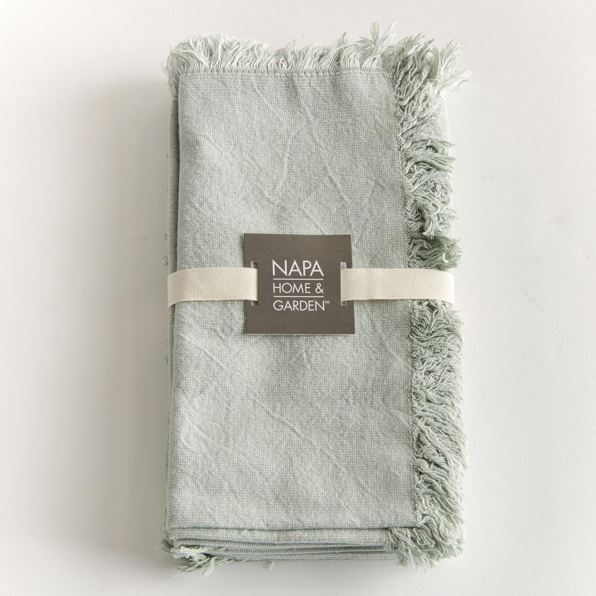 Napa Green AURA DINNER NAPKINS, SET OF 4