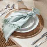 Napa Green AURA DINNER NAPKINS, SET OF 4