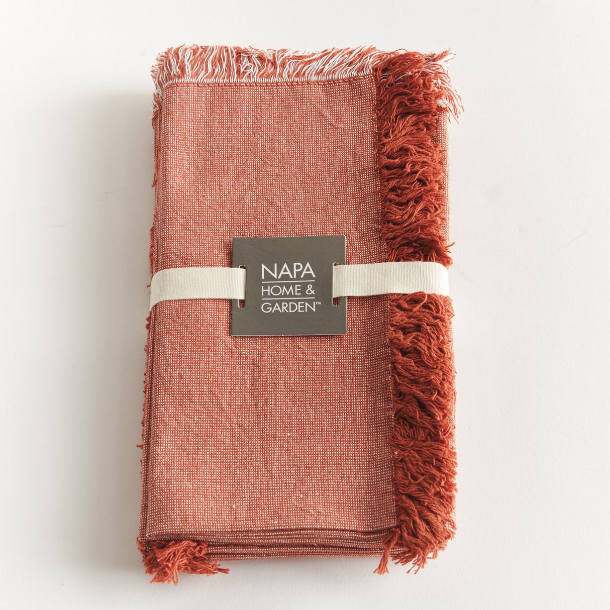 Napa Red AURA DINNER NAPKINS, SET OF 4