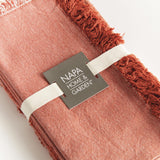 Napa Red AURA DINNER NAPKINS, SET OF 4