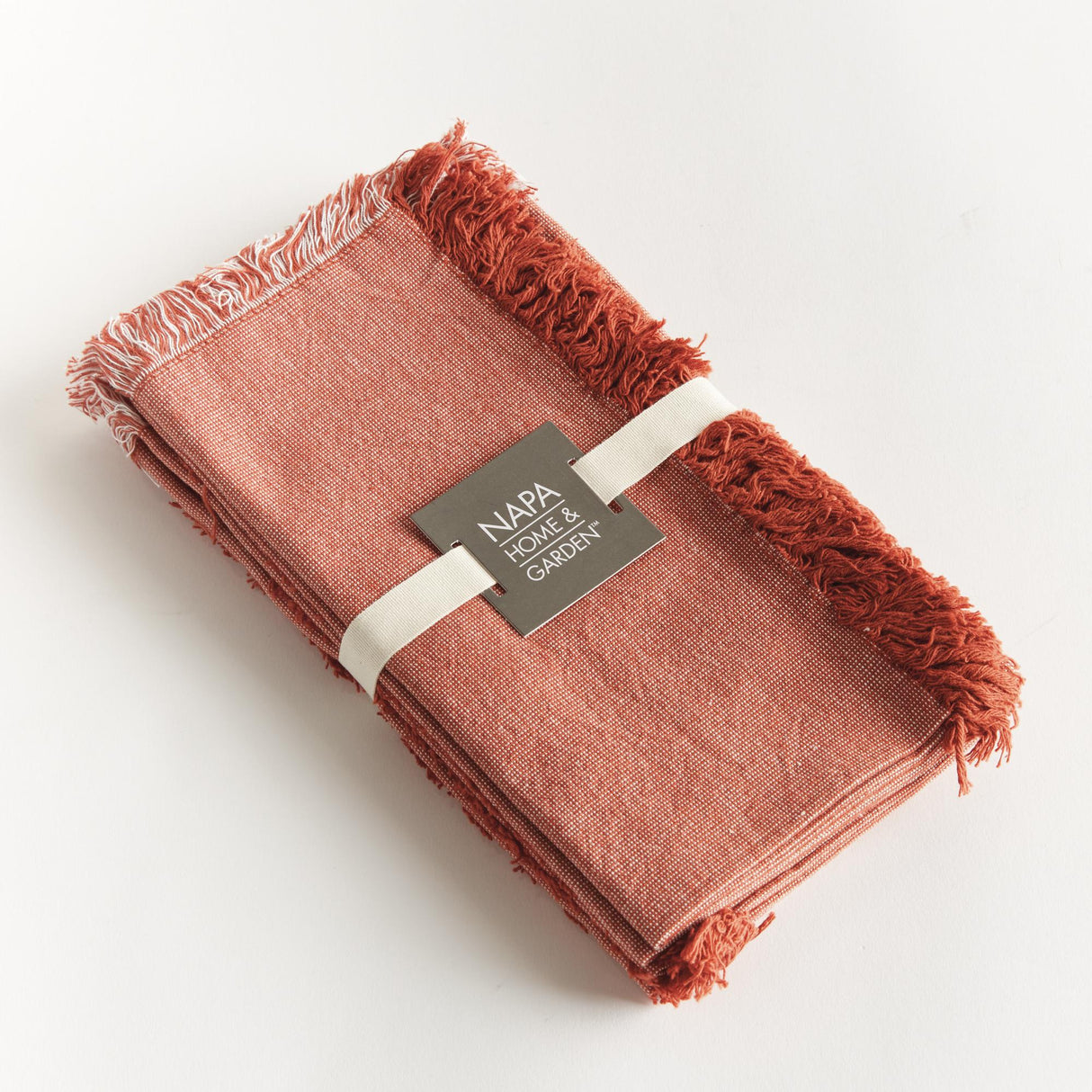 Napa Red AURA DINNER NAPKINS, SET OF 4
