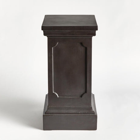 Napa Antique Black FIBRECLAY CHAMBERS PEDESTAL SHORT
