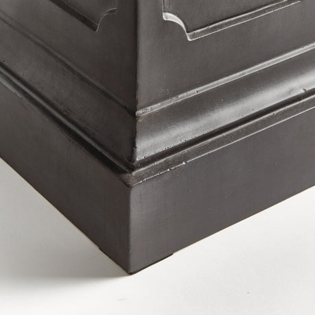 Napa Antique Black FIBRECLAY CHAMBERS PEDESTAL SHORT