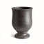 Napa Antique Black FIBRECLAY JOSIE ROUND FOOTED PLANTER