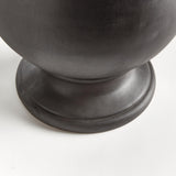 Napa Antique Black FIBRECLAY JOSIE ROUND FOOTED PLANTER