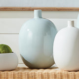 Napa Light Blue BARCLAY BUTERA SANDBAR VASE MEDIUM