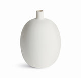 Napa White/taupe BARCLAY BUTERA SANDBAR VASE MEDIUM