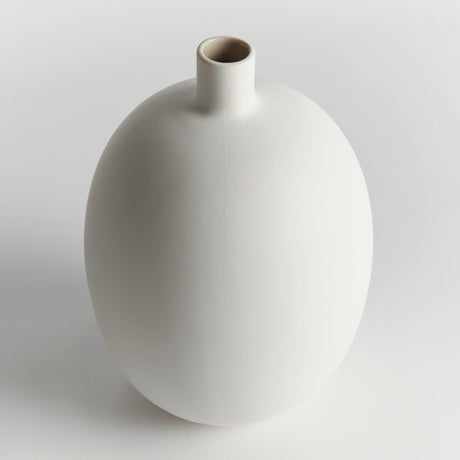 Napa White/taupe BARCLAY BUTERA SANDBAR VASE MEDIUM