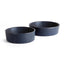Napa Navy STUDIO DECORATIVE LOW BOWLS, SET OF 2