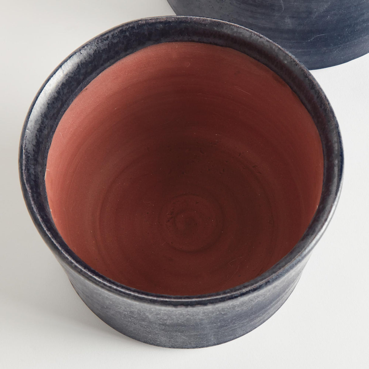 Napa Navy STUDIO CACHEPOTS, SET OF 2