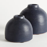 Napa Navy STUDIO BUD VASES, SET OF 2