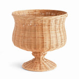 Napa Natural CHESAPEAKE RATTAN FOOTED URN WIDE
