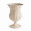 Napa Whitewash CHESAPEAKE RATTAN FOOTED URN TALL