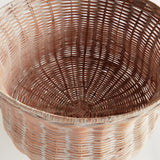 Napa Whitewash CHESAPEAKE RATTAN FOOTED URN WIDE