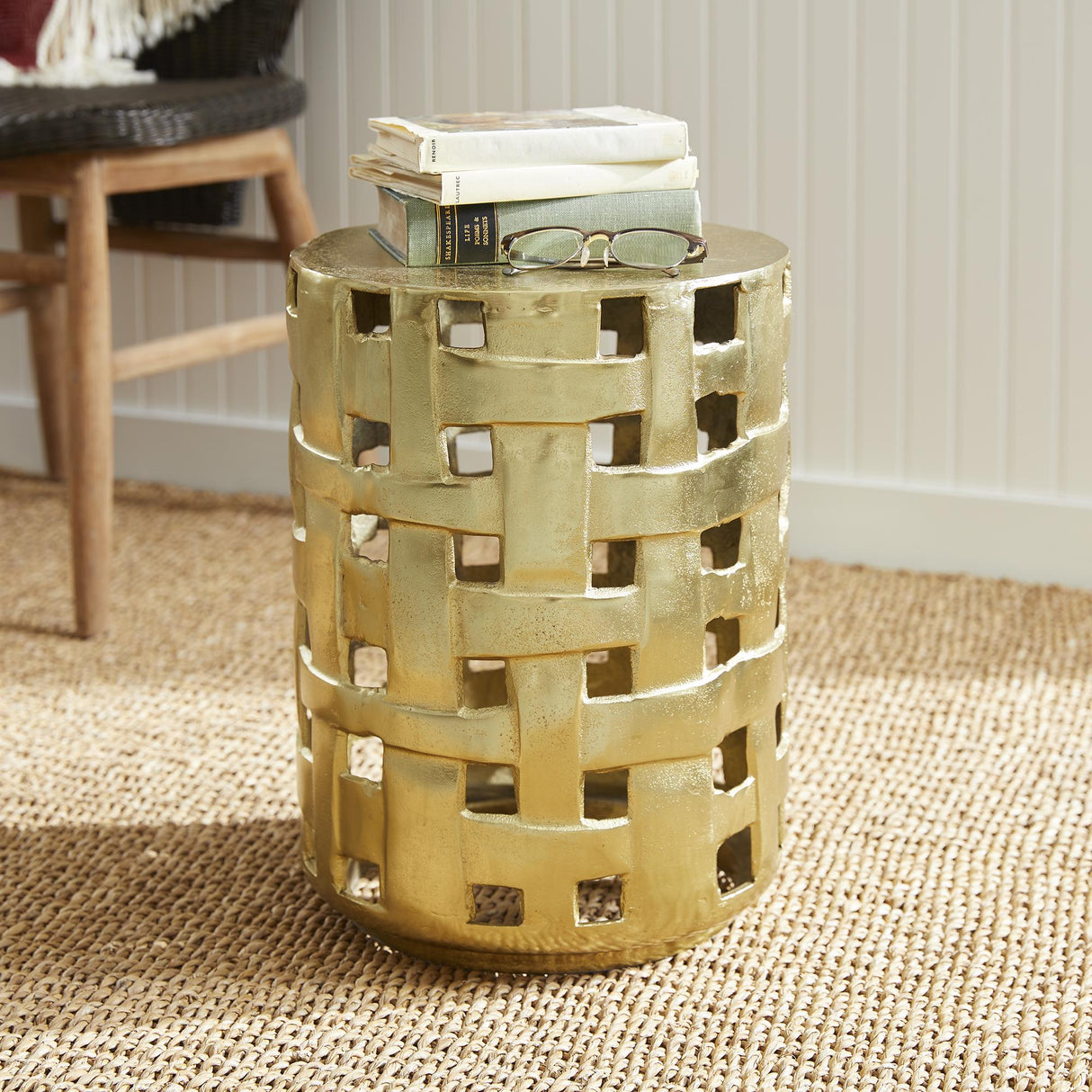 Napa Antique Brass YORK STOOL