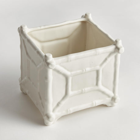 Napa White CHINOISERIE CACHEPOT LARGE