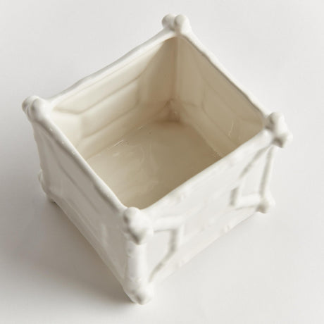 Napa White CHINOISERIE CACHEPOT SMALL