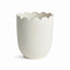 Napa Classic White MIRABELLE SCALLOPED EDGE CACHEPOT