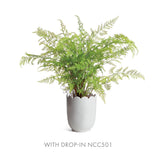 Napa Classic White MIRABELLE SCALLOPED EDGE CACHEPOT