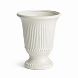 Napa Classic White MIRABELLE BEADED VASE