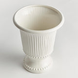 Napa Classic White MIRABELLE BEADED VASE