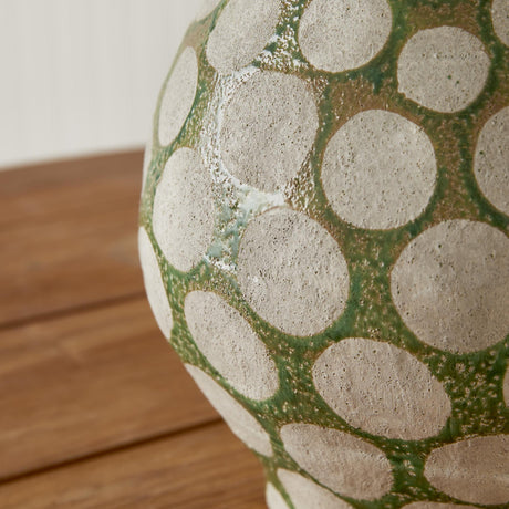 Napa Green/Light Gray KILEY VASE LARGE