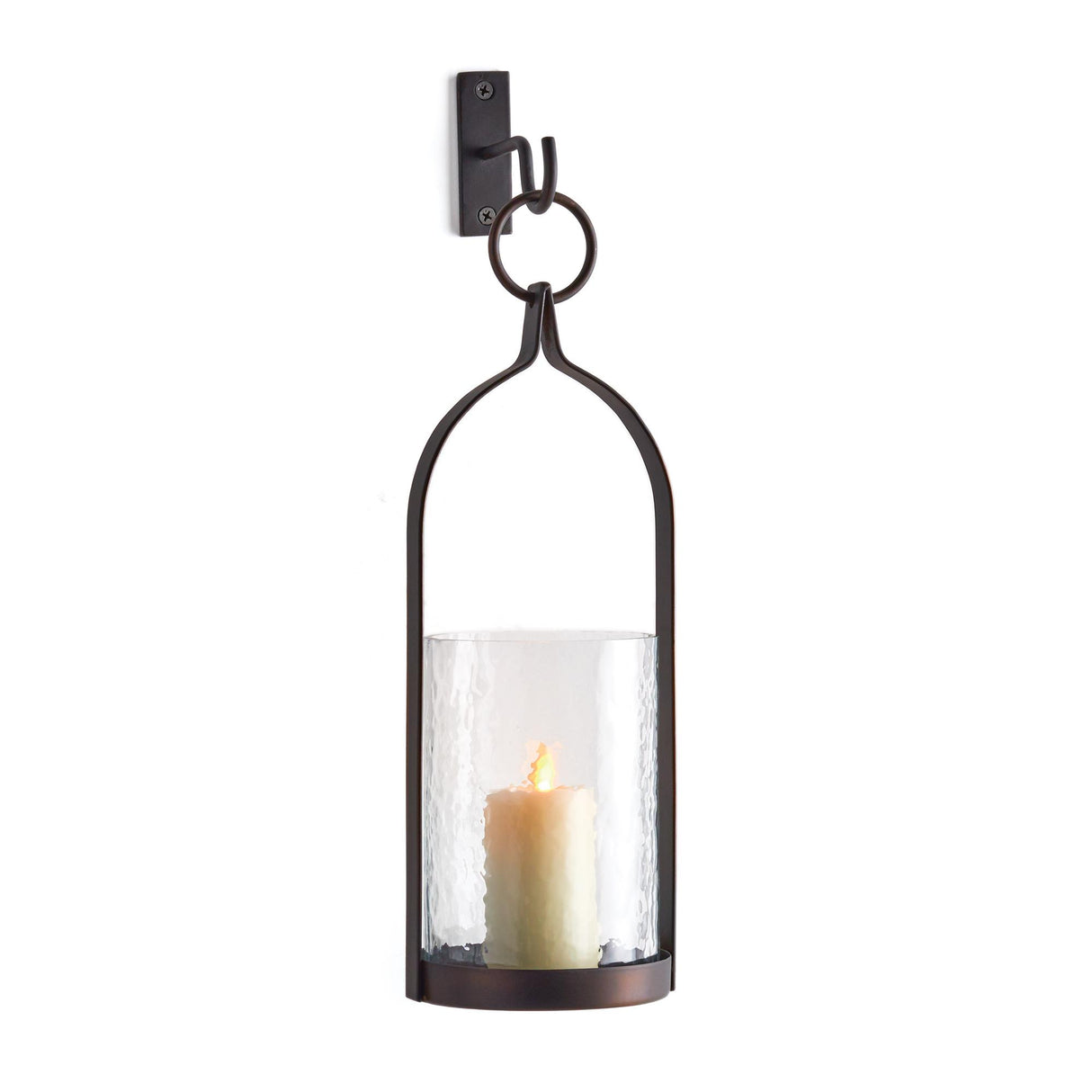Napa Black/Bronze STEEPLE LANTERN 12"